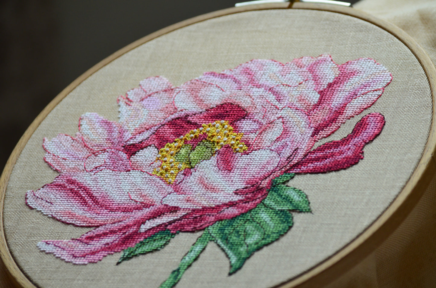 Pink peony.(PDF download)