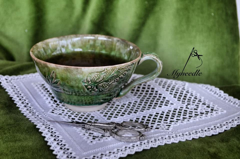 Erika Doily HardangerEmbroidery Pattern, PDF Download