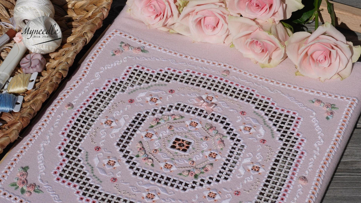 Spring Spirit Hardanger Embroidery Pattern, PDF Download